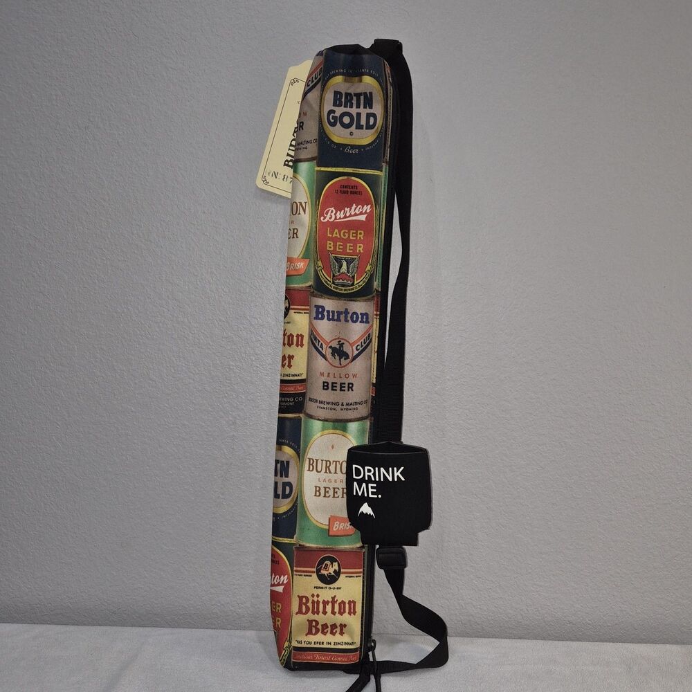 NWT Burton Beeracuda 2L Insulated Beer Can Cooler Over The Shoulder Fathers Day